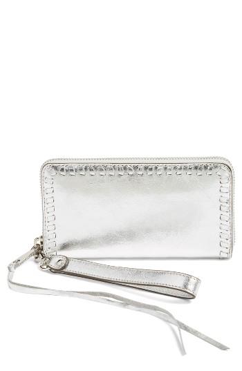 Women's Rebecca Minkoff Vanity Phone Wallet - Metallic