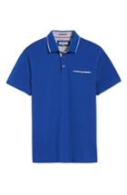 Men's Ted Baker London Derrytt Jersey Polo L - Blue