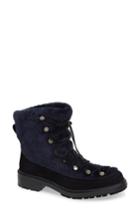 Women's Aquatalia Lorena Genuine Shearling Boot .5 M - Blue