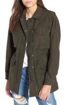 Women's Levi's Cotton Oversize Military Jacket - Green
