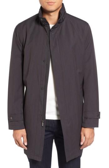Men's Michael Kors Stretch Rain Coat, Size - Grey