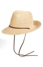 Men's Brixton 'myers' Raffia Fedora -