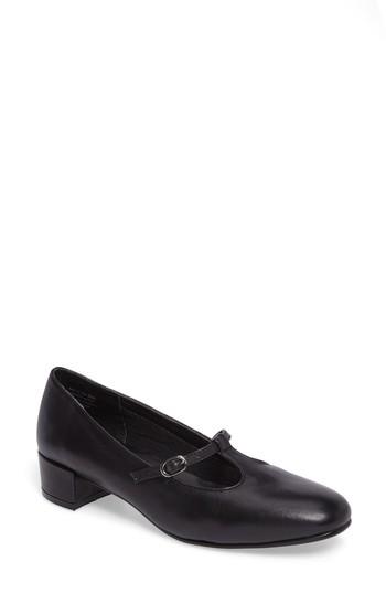 Women's David Tate Emma Pump .5 N - Black