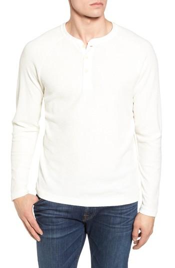 Men's Peter Millar Collection Dunes Henley - White