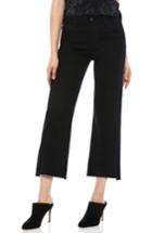 Women's Sam Edelman The Chelsea Crop Wide Leg Jeans - Black