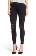 Women's J Brand Destroyed Crop Skinny Jeans - Blue