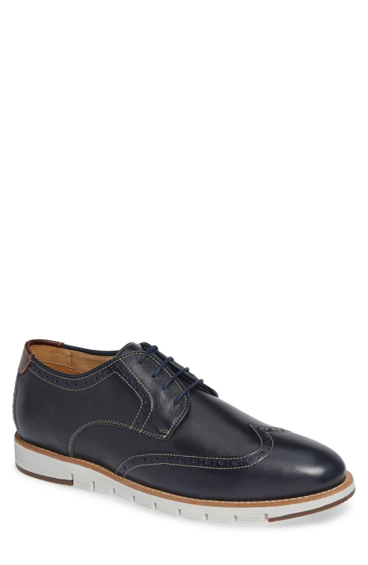 Men's J & M 1850 Martell Wingtip M - Blue