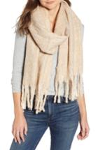 Women's Treasure & Bond Solid Brushed Wrap Scarf, Size - Brown