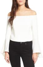 Women's Bardot Solange Off The Shoulder Top - Ivory