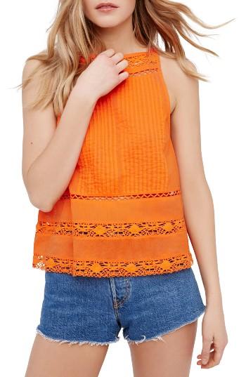 Women's Free People Constant Crush Tank - Orange