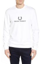 Men's Fred Perry Tennis Sweatshirt - White