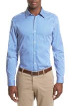 Men's Burberry Nordwick Stripe Sport Shirt