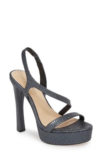 Women's Imagine By Vince Camuto Prent Asymmetrical Platform Sandal M - Black
