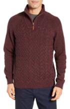 Men's Tommy Bahama Irazu Half Zip Sweater - Red