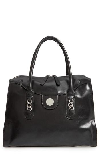 Lodis Los Angeles Rodeo Chain Rfid Gwyneth Zip Top Tote - Black