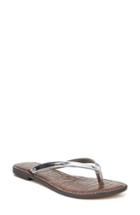 Women's Sam Edelman Gracie Sandal .5 M - Metallic