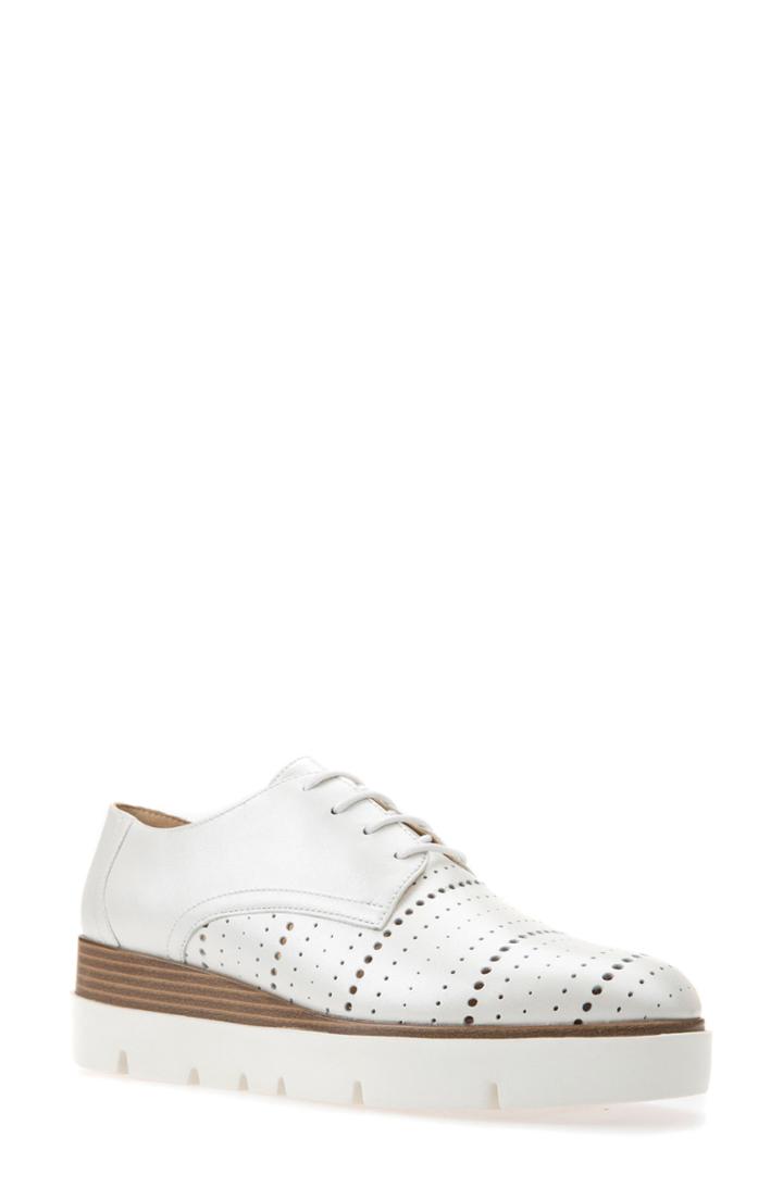 Women's Geox Kattilou Platform Derby Us / 40eu - White