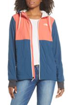 Women's The North Face Mountain Insulated Zip Hooded Jacket - Red
