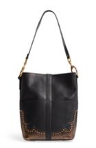 Frye Ilana Western Bucket Shoulder Bag - Black