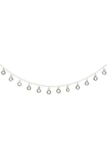 Women's Freida Rothman Signature Bezel Drop Chocker Necklace