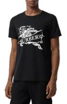 Men's Burberry Logo Graphic T-shirt - Black