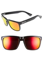 Women's Electric 'knoxville' 56mm Sunglasses - Gloss Black/ Grey Fire Chrome