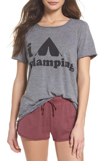 Women's Chaser Glamping Tee - Grey