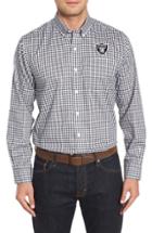 Men's Cutter & Buck League Oakland Raiders Fit Shirt, Size Medium - Black