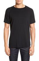 Men's Reigning Champ Jersey Raglan Crewneck T-shirt - Black