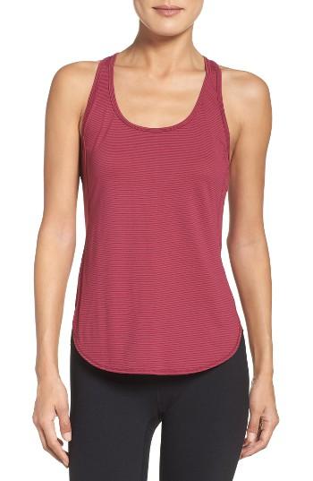 Women's Zella 24/7 Racerback Tank - Burgundy