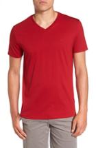 Men's Lacoste Pima Cotton T-shirt (l) - Red