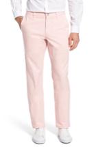 Men's Bonobos Straight Leg Washed Stretch Chinos X 30 - Pink