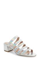 Women's Bcbg Frankie Slide Sandal .5 M - Metallic
