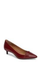 Women's Calvin Klein Griselda Studded Cap Toe Pump M - Red