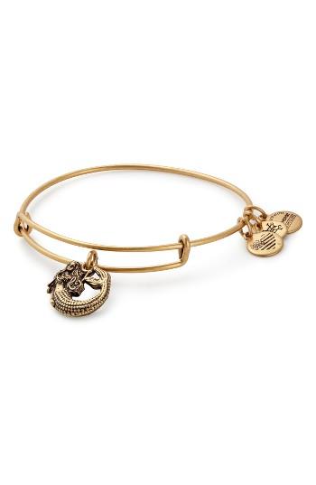 Women's Alex And Ani Mermaid Adjustable Wire Bangle
