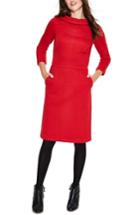 Women's Boden Estella Jacquard Dress - Red
