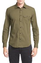 Men's Belstaff Steadway Woven Shirt - Green