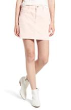 Women's Current/elliott Corduroy Miniskirt - Pink