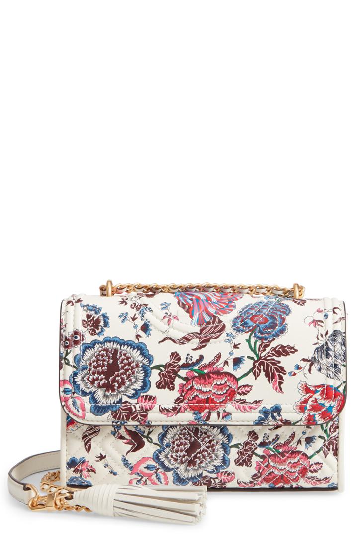 Tory Burch Small Fleming Convertible Leather Shoulder/crossbody Bag -