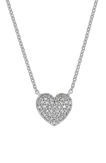 Women's Carriere Puffy Diamond Heart Pendant Necklace (nordstrom Exclusive)