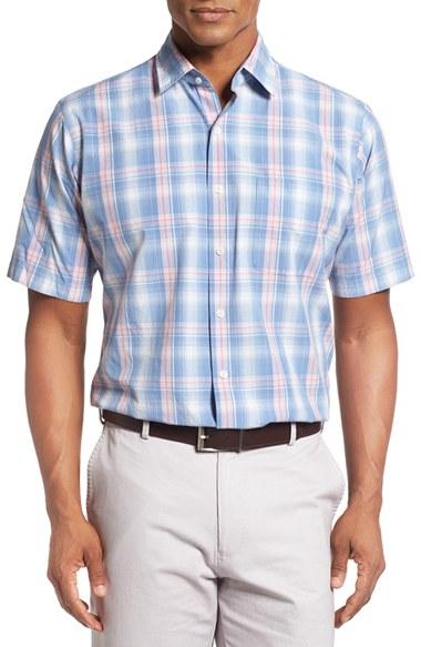 Men's Peter Millar Atlantic Plaid Fit Sport Shirt