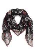 Women's Alexander Mcqueen Lost At Sea Silk Scarf