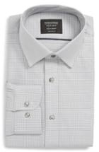 Men's Nordstrom Men's Shop Tech-smart Traditional Fit Stretch Solid Dress Shirt .532/33 - Grey