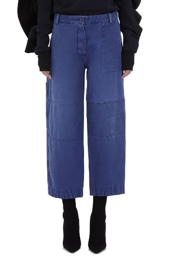 Women's Burberry Crop Workwear Pants