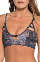 Women's Tavik 'jessi' Cutout Triangle Bikini Top - Black