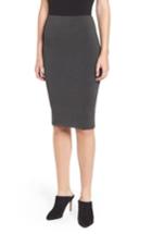 Women's Amour Vert 'yuma' Stretch Knit Skirt - Grey