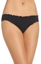 Women's Seafolly Havana Mini Hipster Bikini Bottom Us / 16 Au - Black
