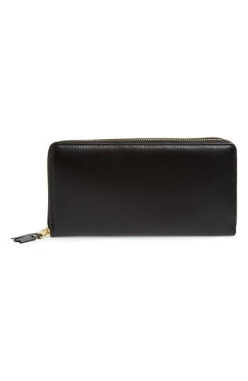 Men's Comme Des Garcons Leather Continental Long Wallet -