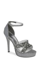 Women's Adrianna Papell Marietta Platform Ankle Strap Sandal M - Metallic