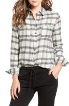 Women's Lira Clothing Birmingham Plaid Shirt - Ivory
